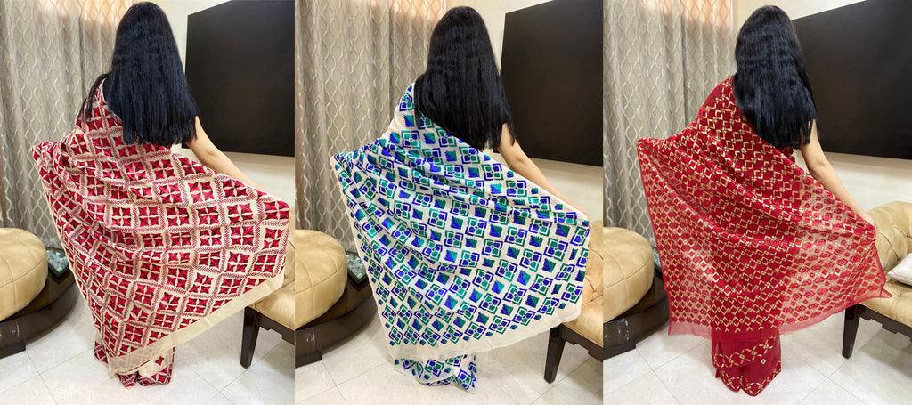 Phulkari Sarees That Will Take Your Breath Away