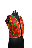 Phulkari Jacket (Waistcoat) Hand Embroidery