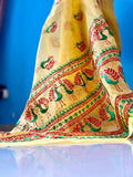 Hand Embroidery Saree