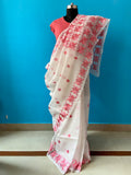 Justphulkari Hand Embroidery SAree