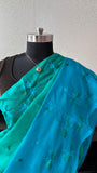 Hand Embroidered Phulkari Saree
