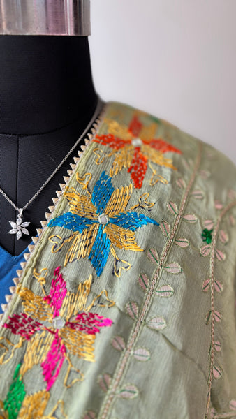 Hand Embroidery Phulkari 