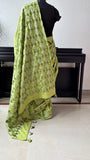 Phulkari Saree on Silk