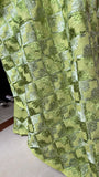 Panna Phulkari Saree