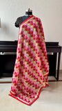 Phulkari Dupatta on Organza
