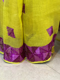 Hand Embroidered Phulkari Saree
