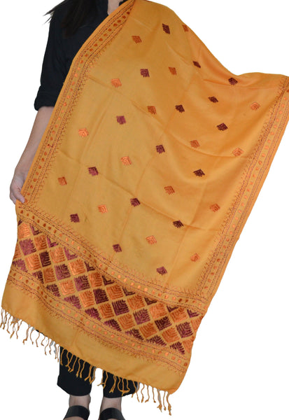 Just Phulkari Winter Stole