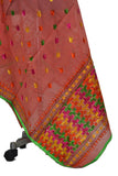 Hand Embroidery Red Dupatta JustPhulkari