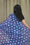 Phulkari Hand Embroidery Saree