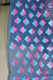 Just Phulkari Blue Saree