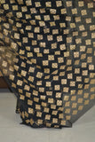 Black Saree Hand Embroidery