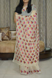 Just Phulkari Hand Embroidery Saree