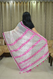 Hand Embroidered Phulkari Saree