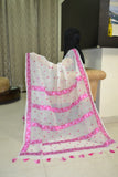 Hand Embroidered Phulkari Saree