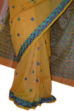 Just Phulkari Hand Embroidery Saree
