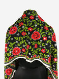 JustPhulkari Black Stole