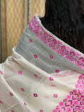 JustPhulkari Hand Embroidery Saree