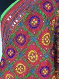 JustPhulkari Rust Dupatta