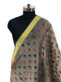 Just Phulkari Hand Embroidery Stole