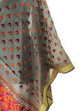 Just Phulkari Hand Embroidery Stole
