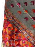 Just Phulkari Hand Embroidery Stole
