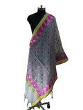 Just Phulkari Hand Embroidery Stole