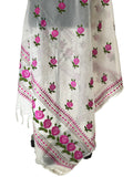 Just Phulkari Hand Embroidery Dupatta