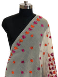 Just Phulkari Hand Embroidery Dupatta
