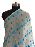 Just Phulkari Hand Embroidery Dupatta