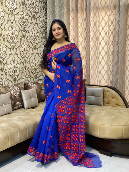 JustPhulkari Saree