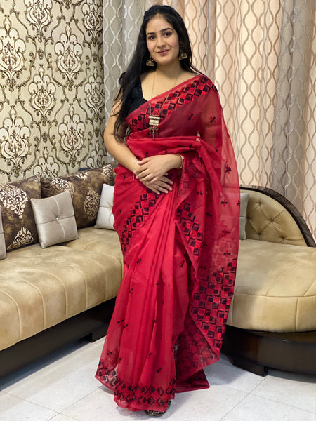 JustPhulkari Saree