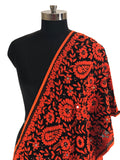 Just Phulkari Hand Embroidery Stole