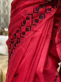 Hand Embroidery Saree