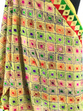 JustPhulkari Hand Embroidery Dupatta
