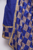 Two Color Phulkari Suit With Bagh Embroidery