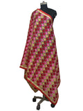 JustPhulkari Machine Embroidery Dupatta