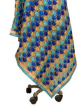 Just Phulkari Skyblue duatta