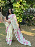 Justphulkari Saree