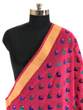 Just Phulkari Hand Embroidery Stole