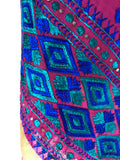 Just Phulkari Hand Embroidery Stole