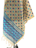 Just Phulkari Hand Embroidery Stole