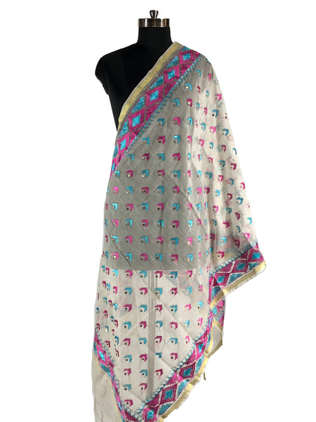 JustPhulkari.com Stole