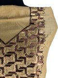 JustPhulkari Beige Kurta