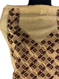 Phulkari Handwork Chanderi Cotton Kurta