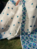 Hand Embroidered Phulkari Saree